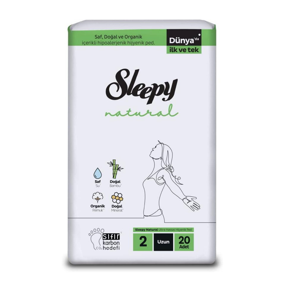 Sleepy Natural Süper Eko Uzun 20 Li