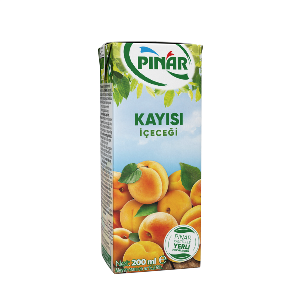 Pınar Meyve Suyu Kayısı İçeceği 200 ML