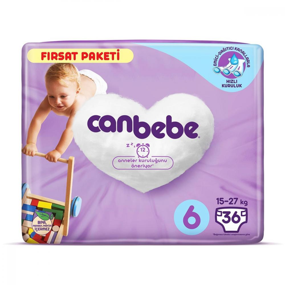 Canbebe Fırsat Paketi XL 36lı