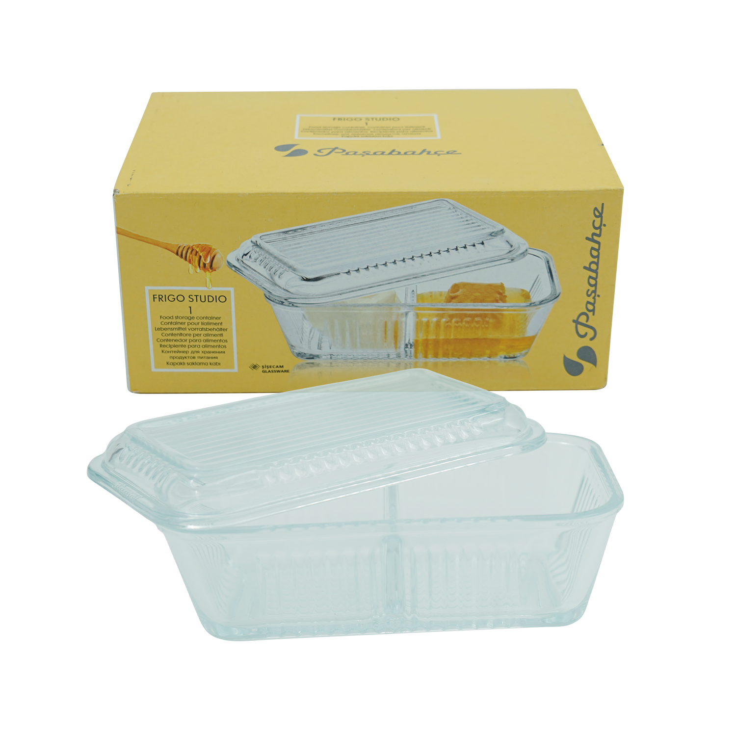 Paşabahçe Bölmeli Saklama Kabı (Frigo)