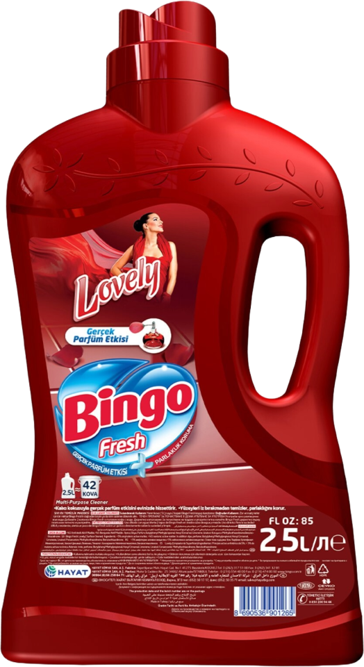 Bingo Fresh Lovely 2,5 lt Yüzey Temizleyici