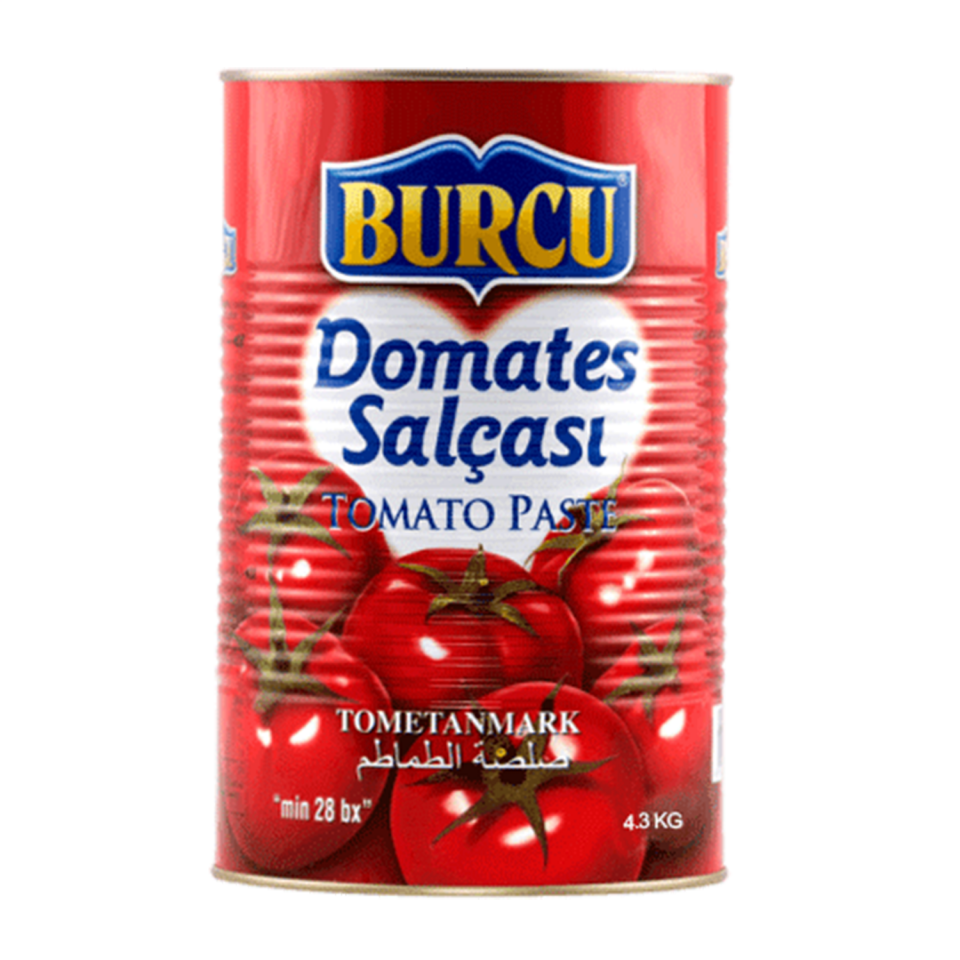 Burcu Domates Salçası 4300 GR Teneke