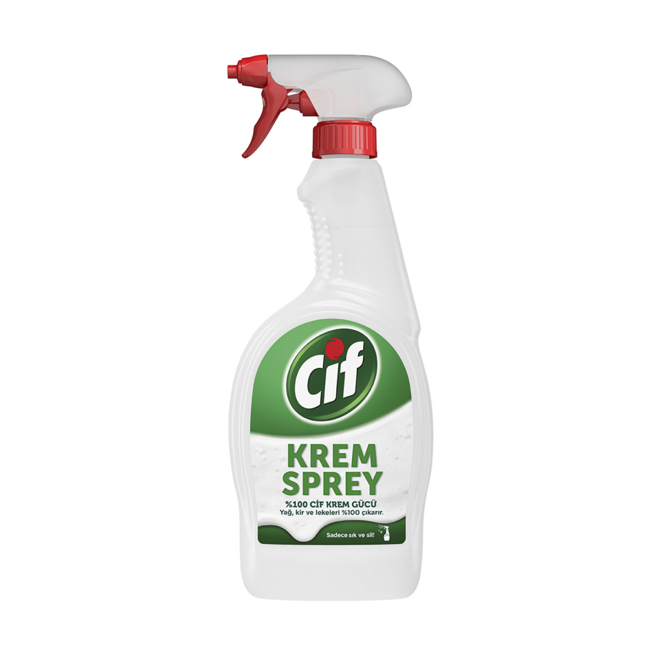 Cif Krem Sprey 750 Ml Amonyaklı