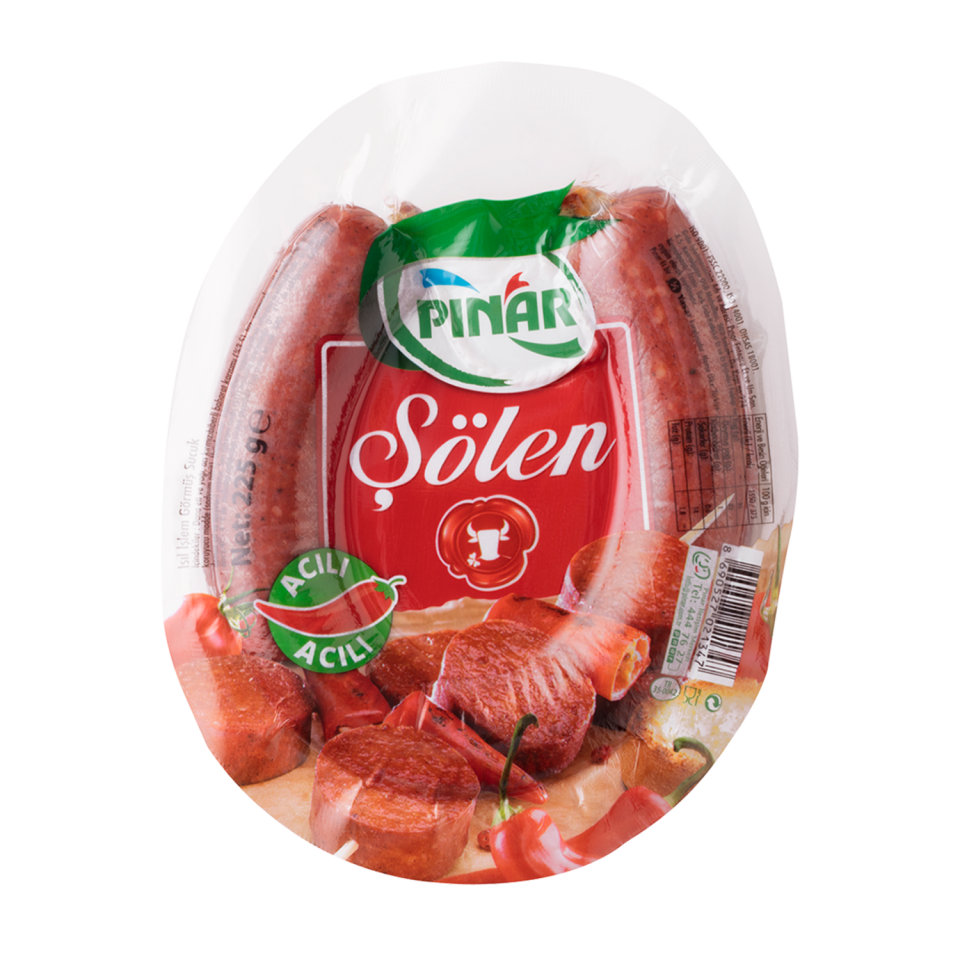 Pınar Kangal Sucuk Şölen Acılı 225 GR