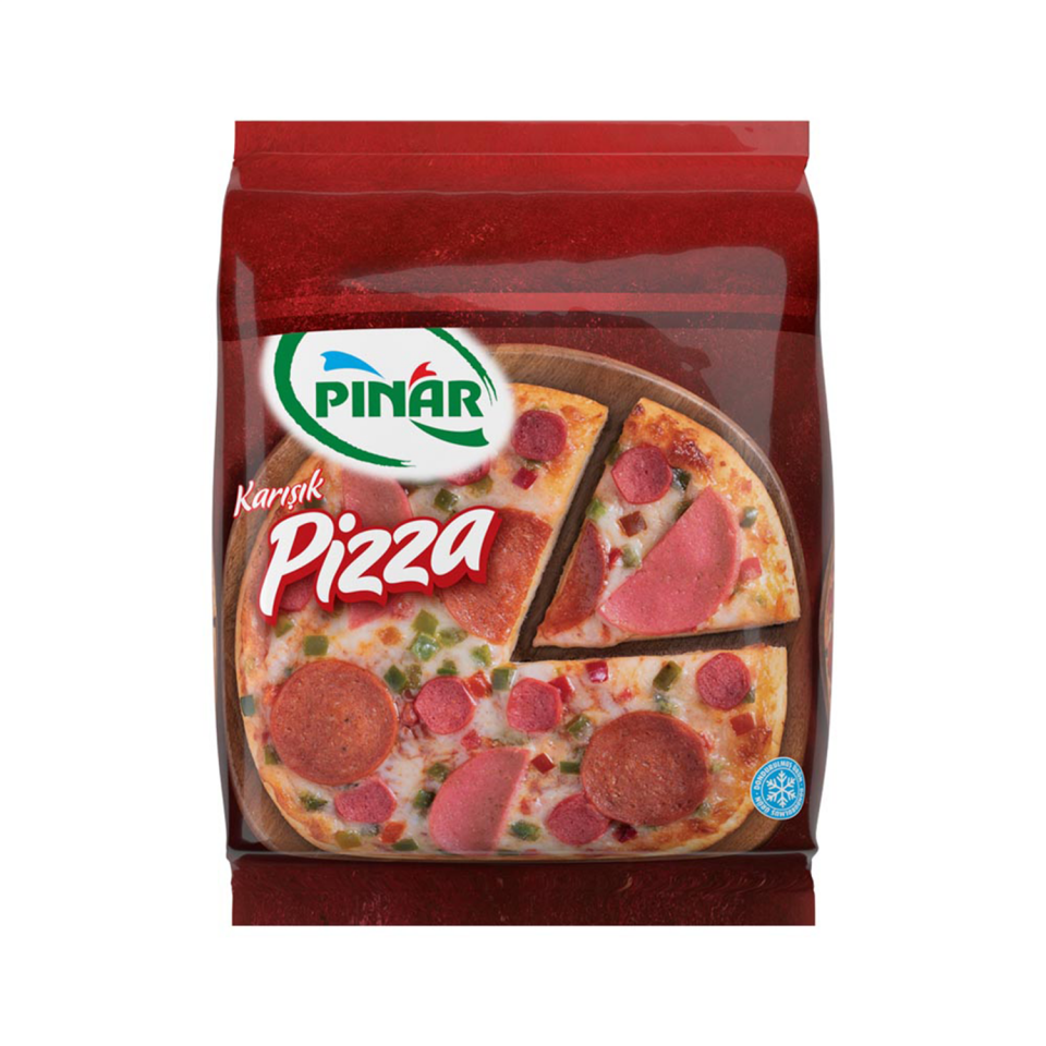 Pınar Pizza Karışık 4lü 880 GR