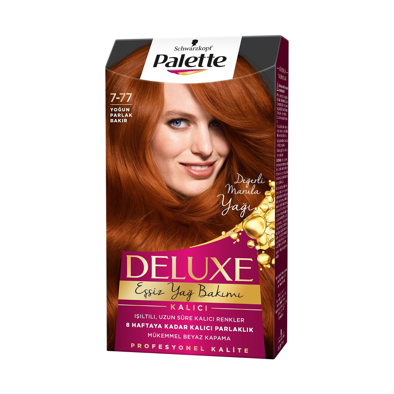 Palette 50 ML Deluxe 7-77 Yoğun Parlak Bakır