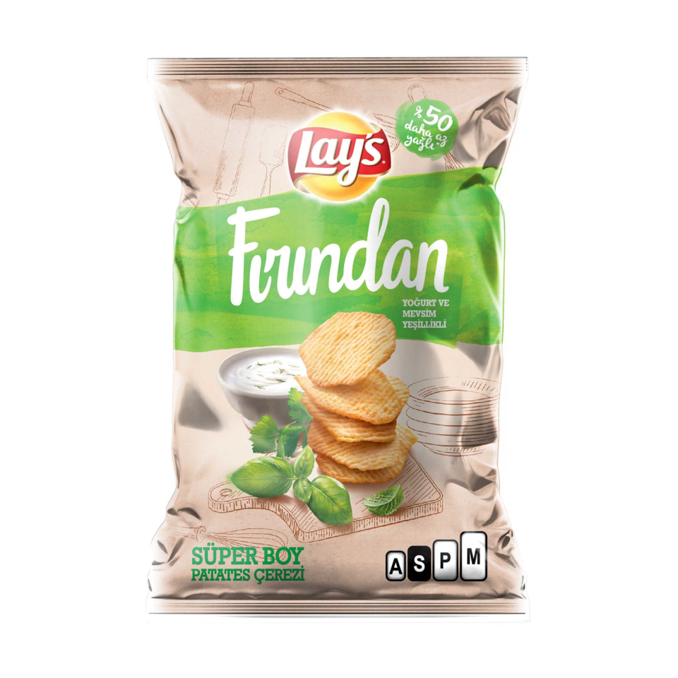 Lays Süper Yoğurt Mevsim Yeşillik 104 GR