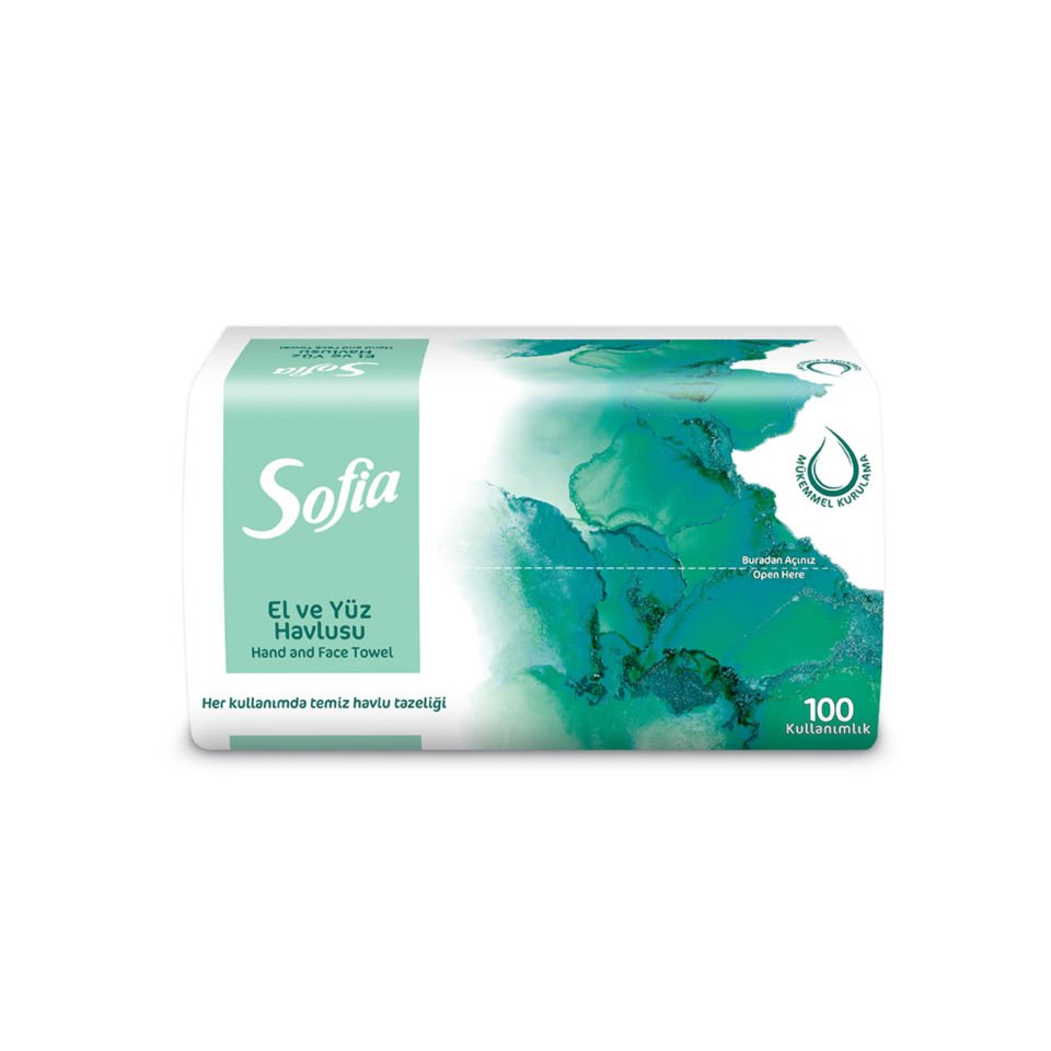 Sofia 100lü El Yüz Kağit Havlu