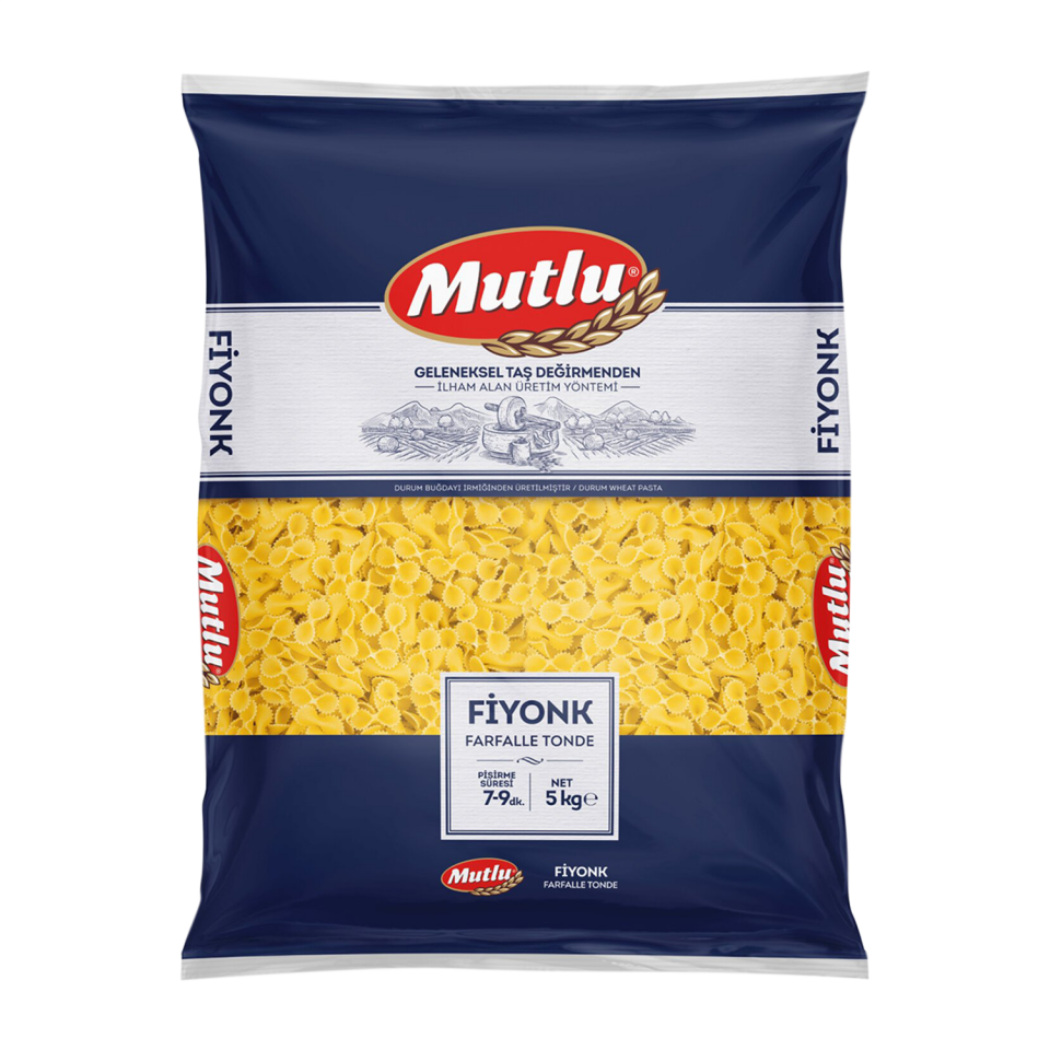 Mutlu 5 KG Fiyonk Makarna