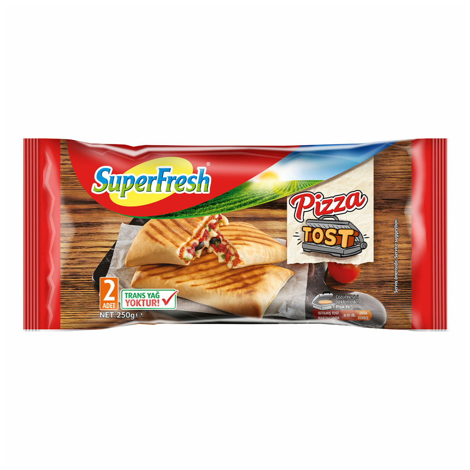 Süperfresh Tost Pizza 200 GR