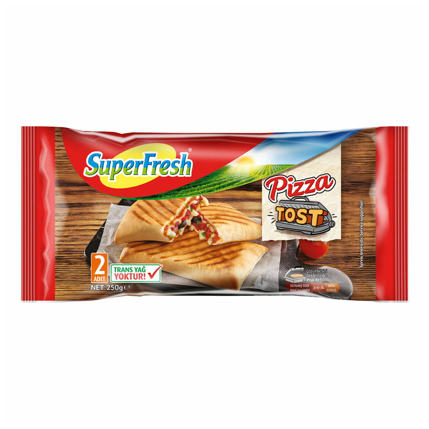 Süperfresh Tost Pizza 250 GR