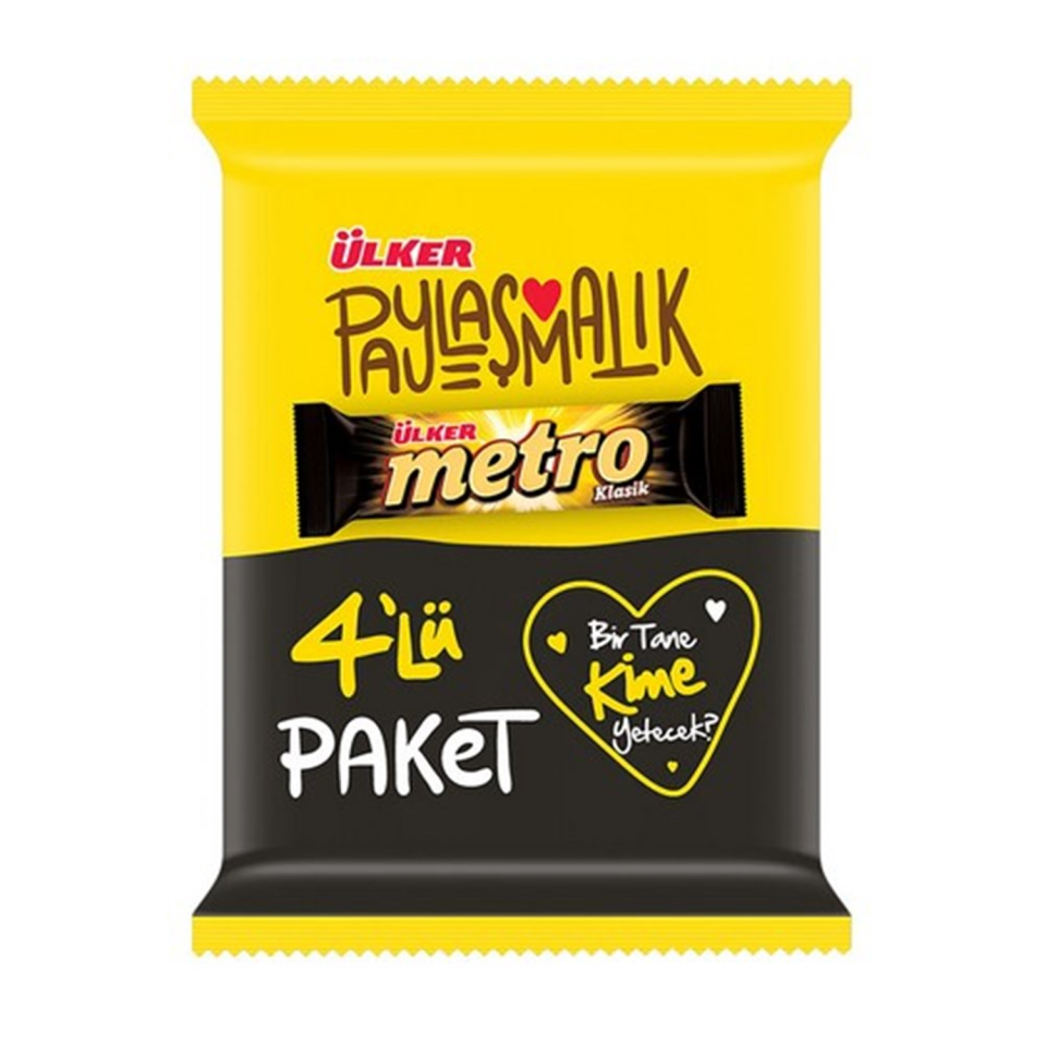 Ülker Metro 4lü 144 GR