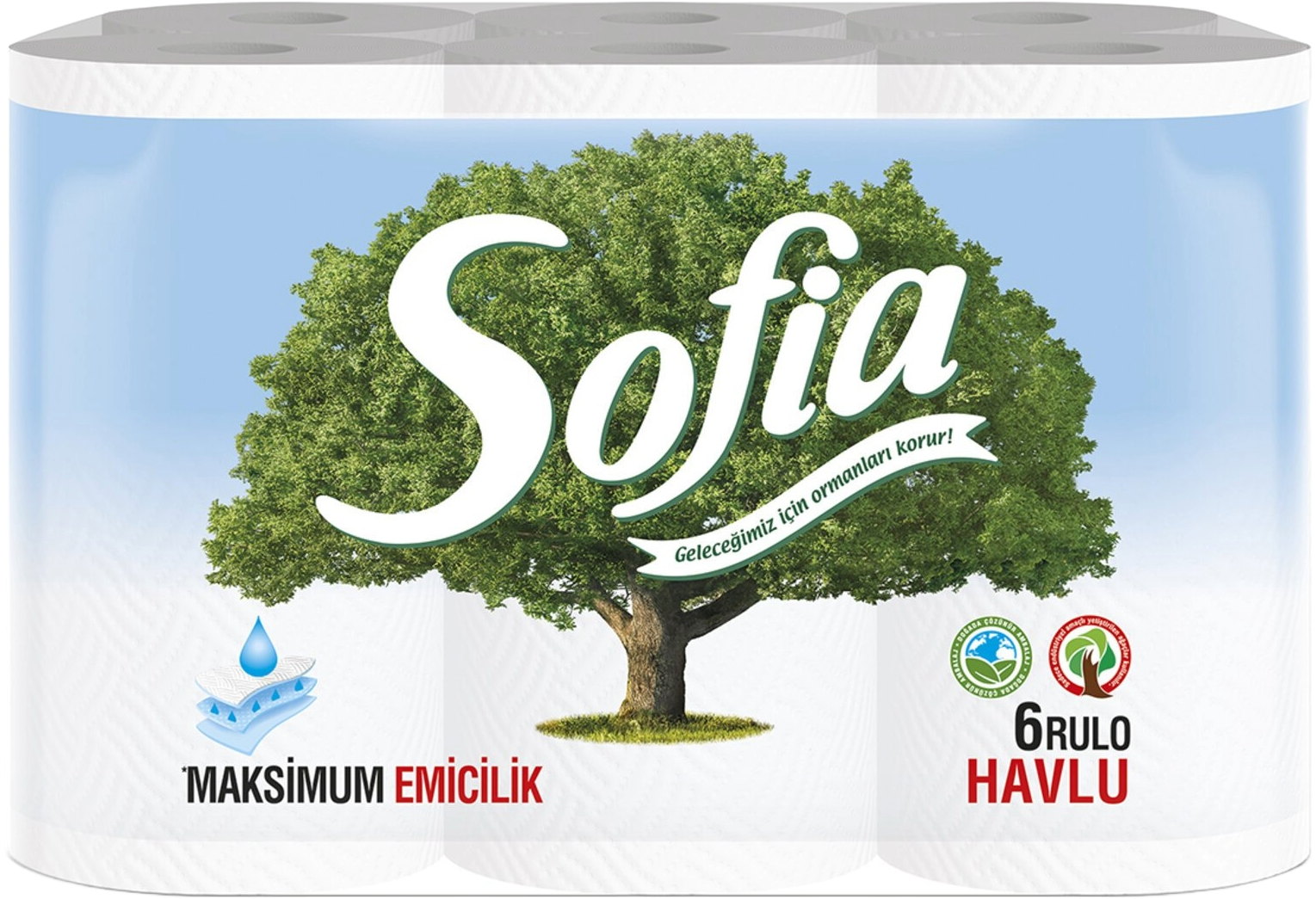 Sofia Mutfak Havlu 6lı