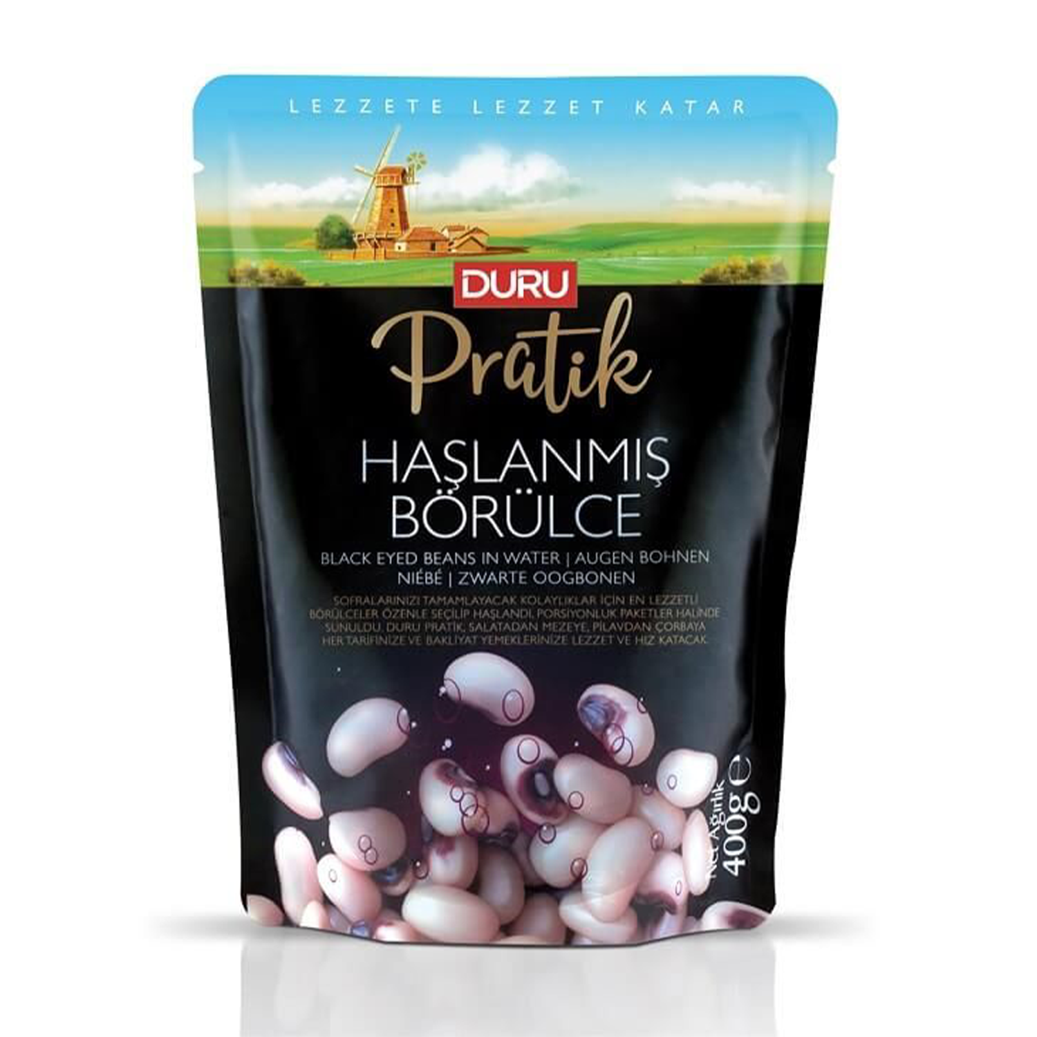 Duru Pratik Haşlanmış Börülce 400 GR