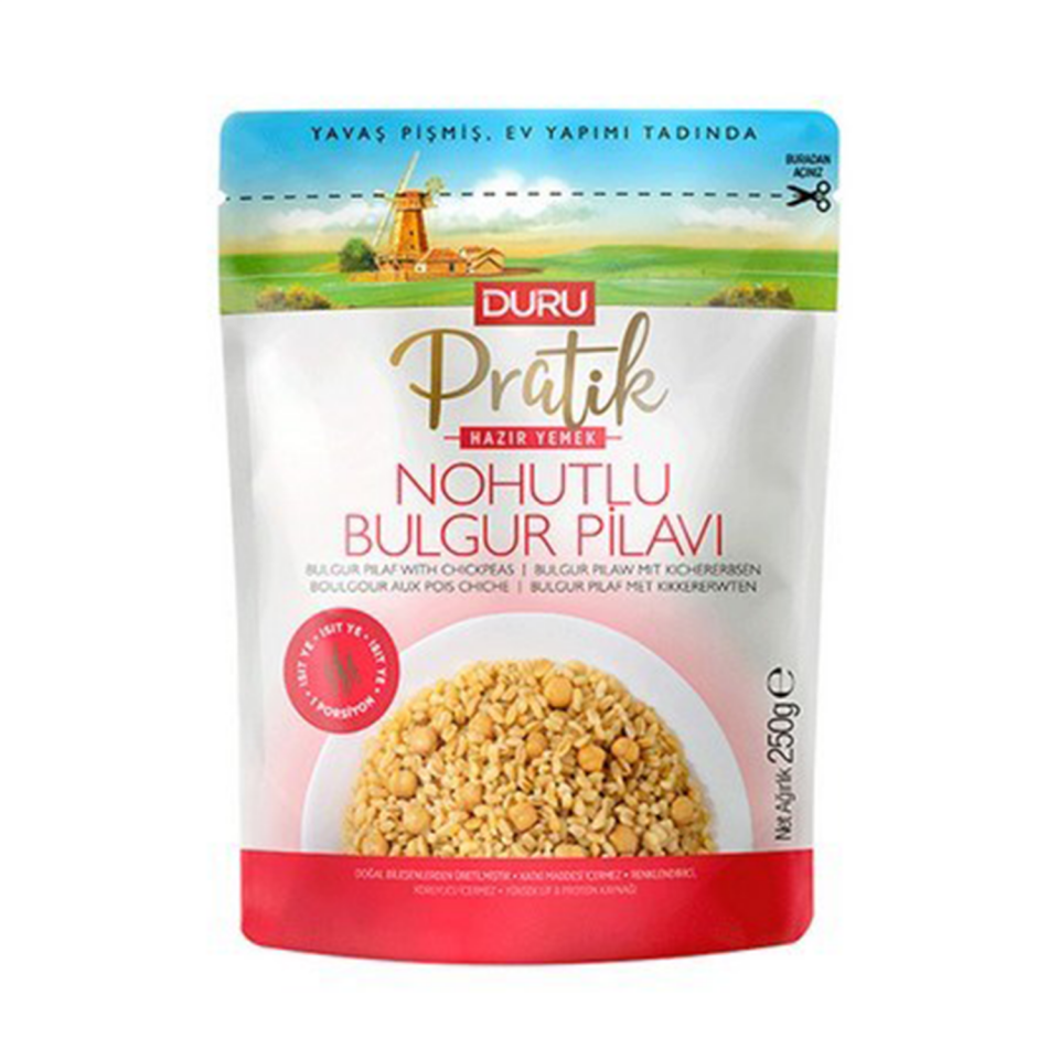 Duru Pratik Nohutlu Bulgur Pilavı 250 GR