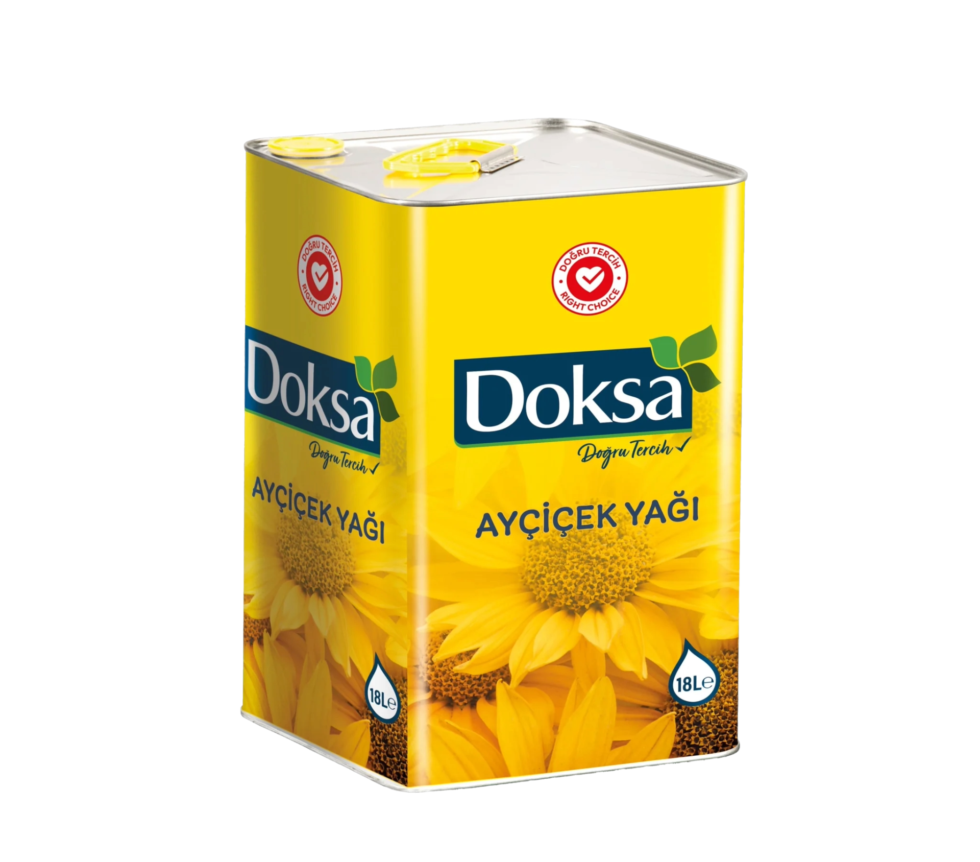 Doksa Ayçiçek Yağı 18 Lt