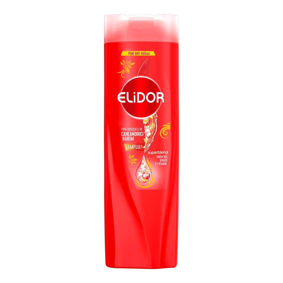 Elidor 400 ML Şampuan Renk Koruyucu Canlandırıcı
