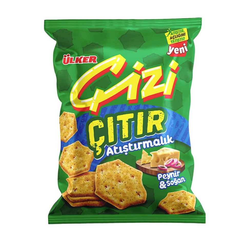 Ülker Çizi Çıtır Peynir Soğan 40 GR