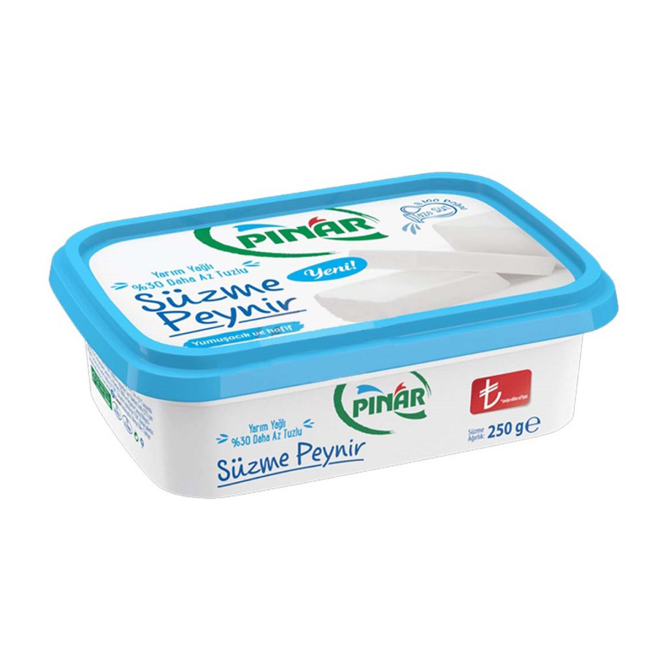 Pınar Süzme Beyaz Peynir 250 GR