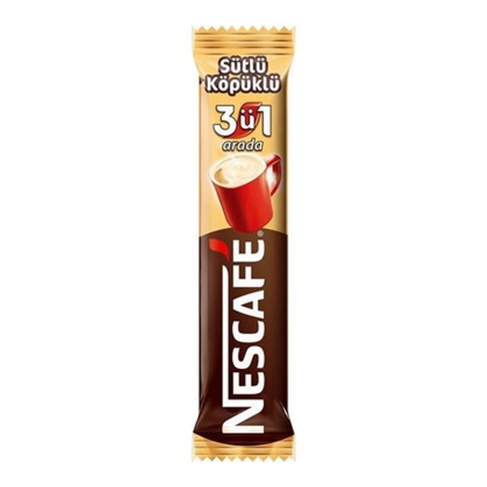 Nescafe 3ü1 Arada Sütlü Köpüklü 18 GR
