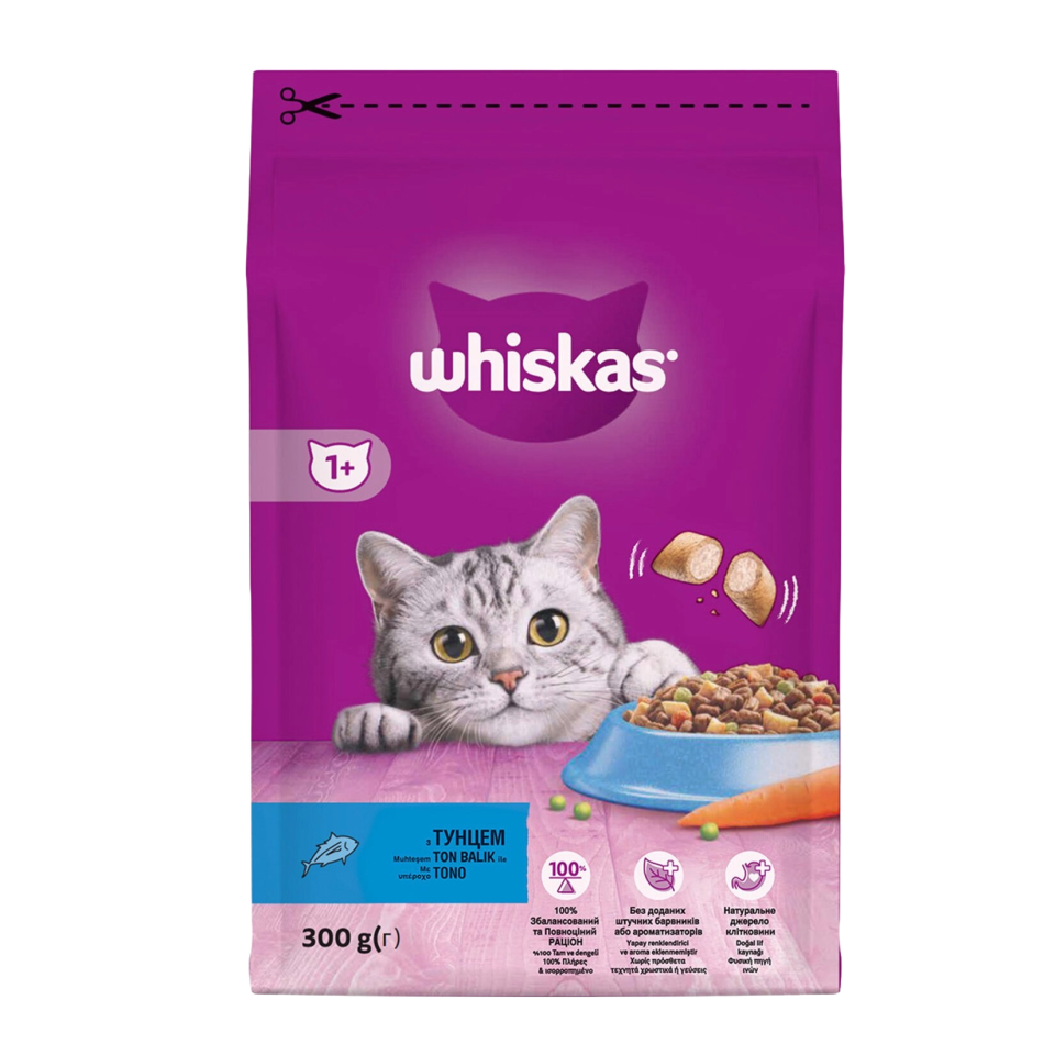 WHİSKAS KURU TON BALIK MAMA 300 GR