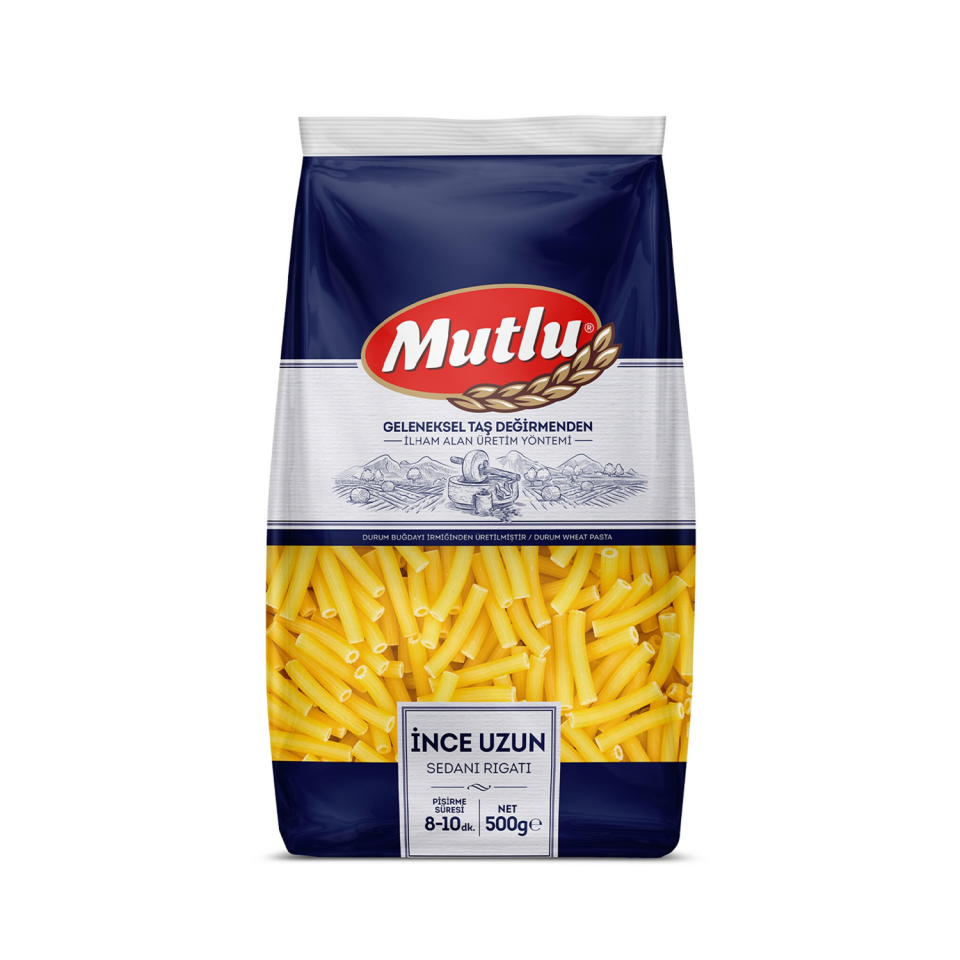Mutlu 500 GR İnce Uzun Makarna