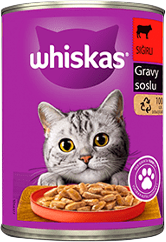 WHİSKAS MAMA KONSERVE BİFTEKLİ 400 GR
