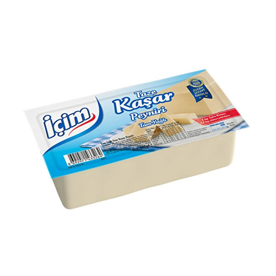 İçim Kaşar Peyniri 600 GR