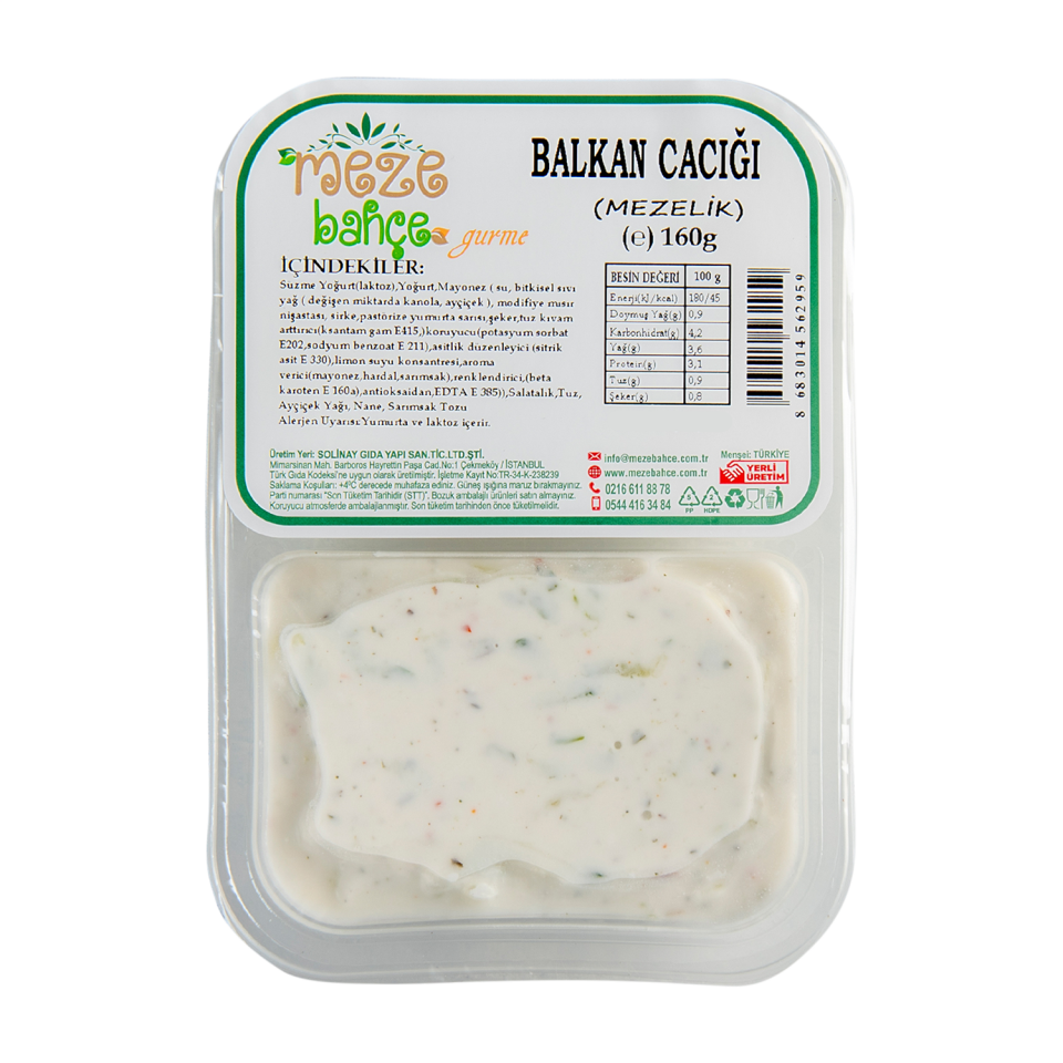 Meze Bahçe Kuru Cacık (Mezelik) 160 Gr