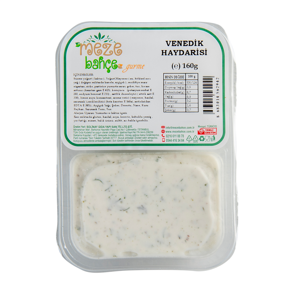 Meze Bahçe Haydari 160 Gr