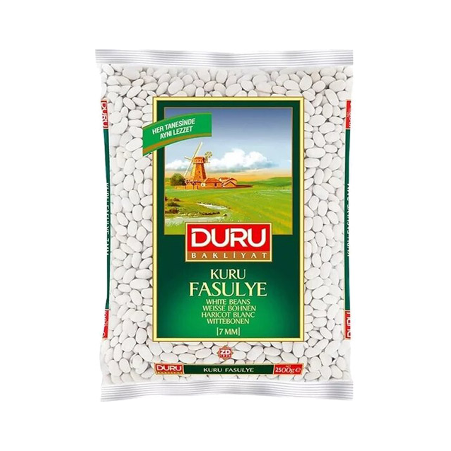 Duru Kuru Fasülye 7 Mm  2500 GR