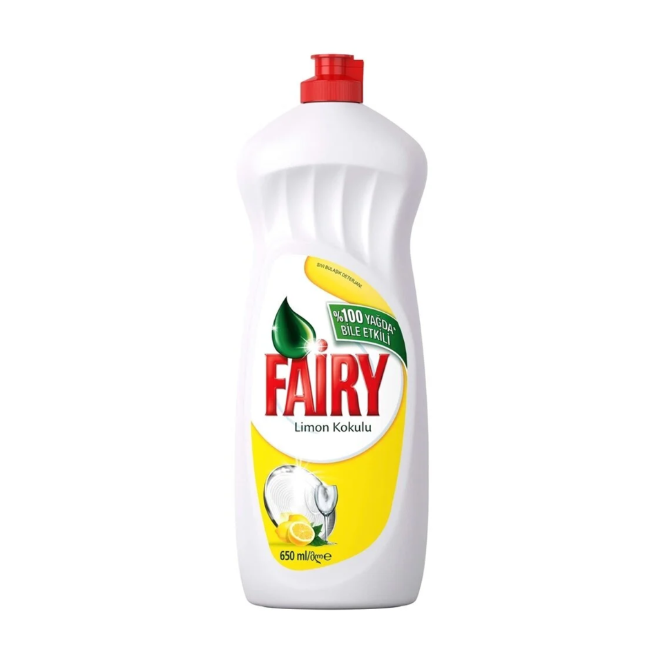 Fairy Sıvı Bulaşık Deterjanı 650 ML Limon
