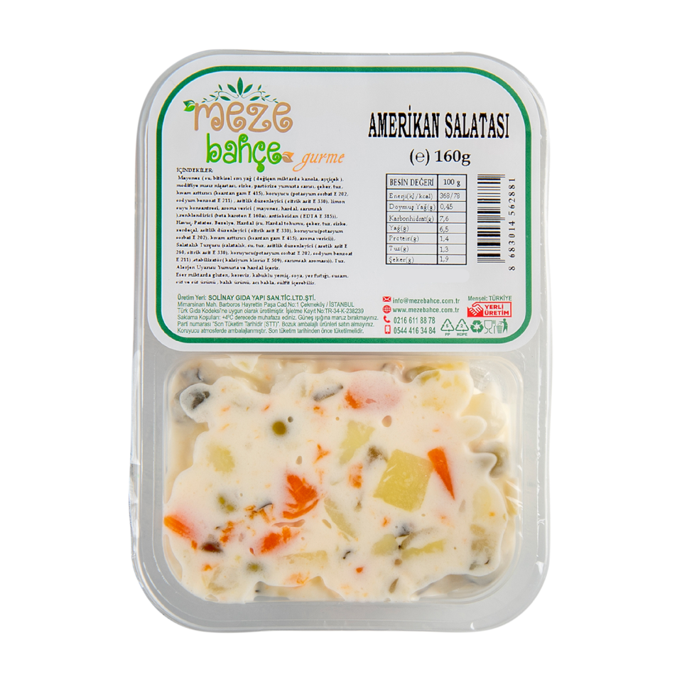 Meze Bahçe Amerikan Salatası 160 Gr