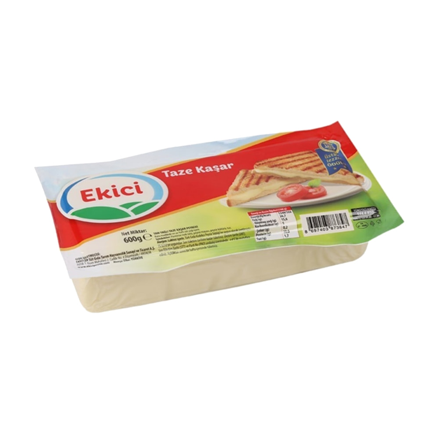 Ekici 600 GR Kaşar Peynir