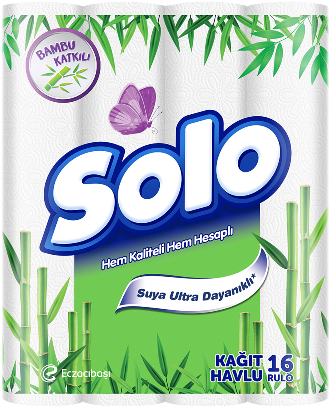 Solo Kağıt Havlu 16lı Bambu