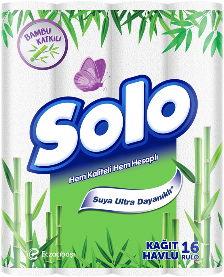 Solo Kağıt Havlu 16lı Bambu