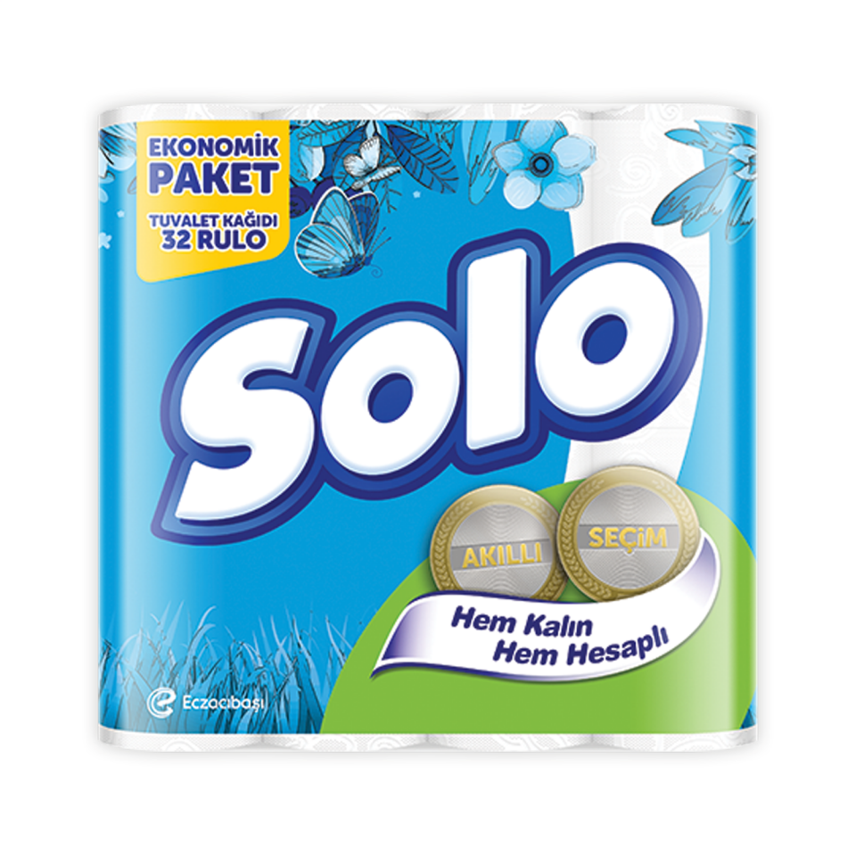 Solo Tuvalet Kağıdı 32li Akıllı Seçimler