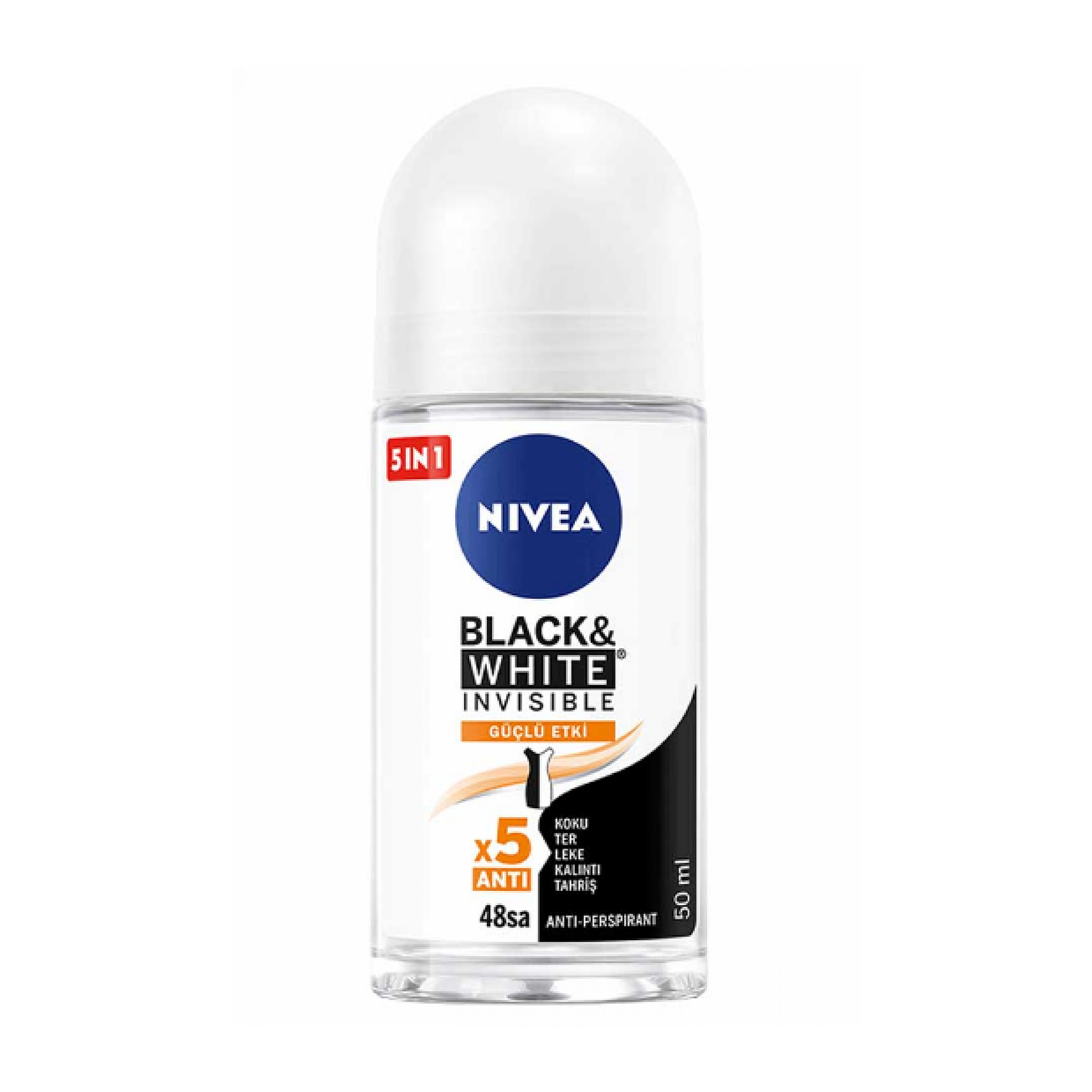 Nivea Roll On B&W Güçlü Etki 50 ML Kadın