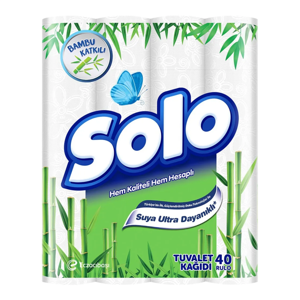 Solo Tuvalet Kağıdı Bambu 40lı