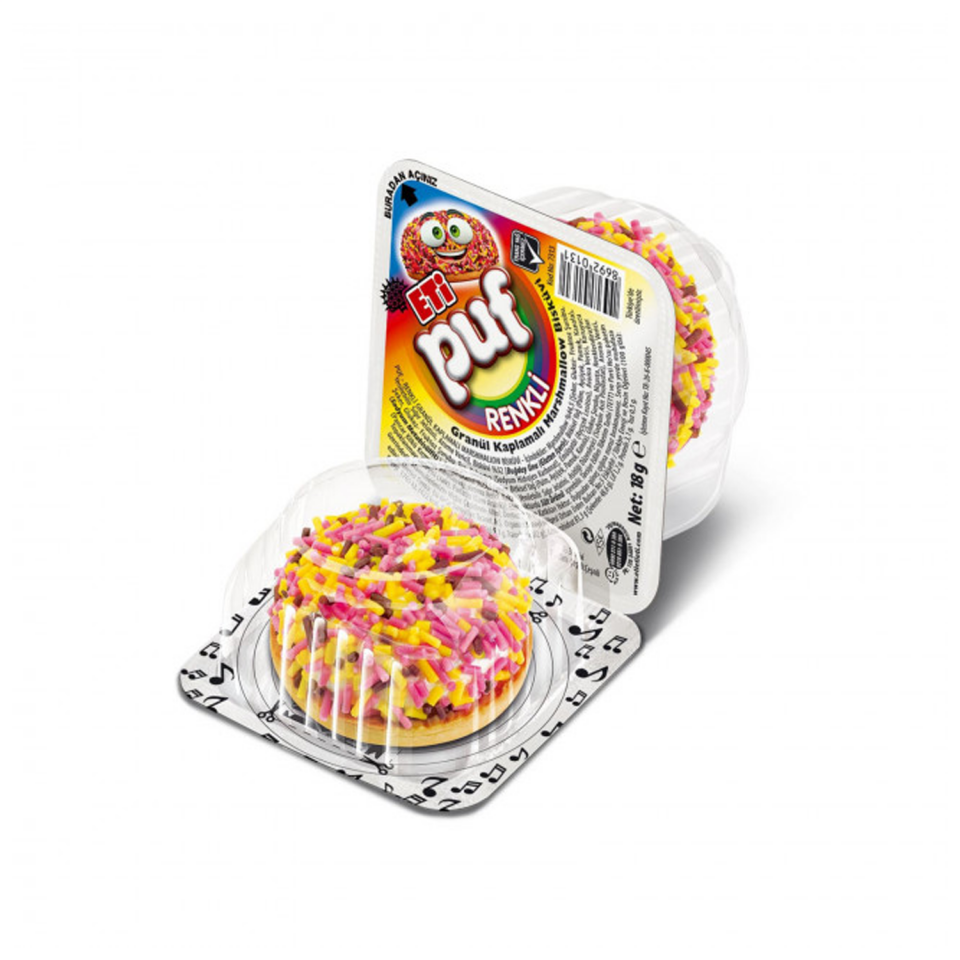 Eti Puf Renkli 18 GR