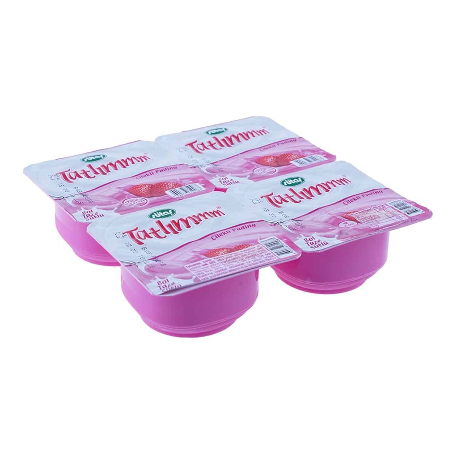 Sütaş Tatlım Puding 4x60 GR Çilek