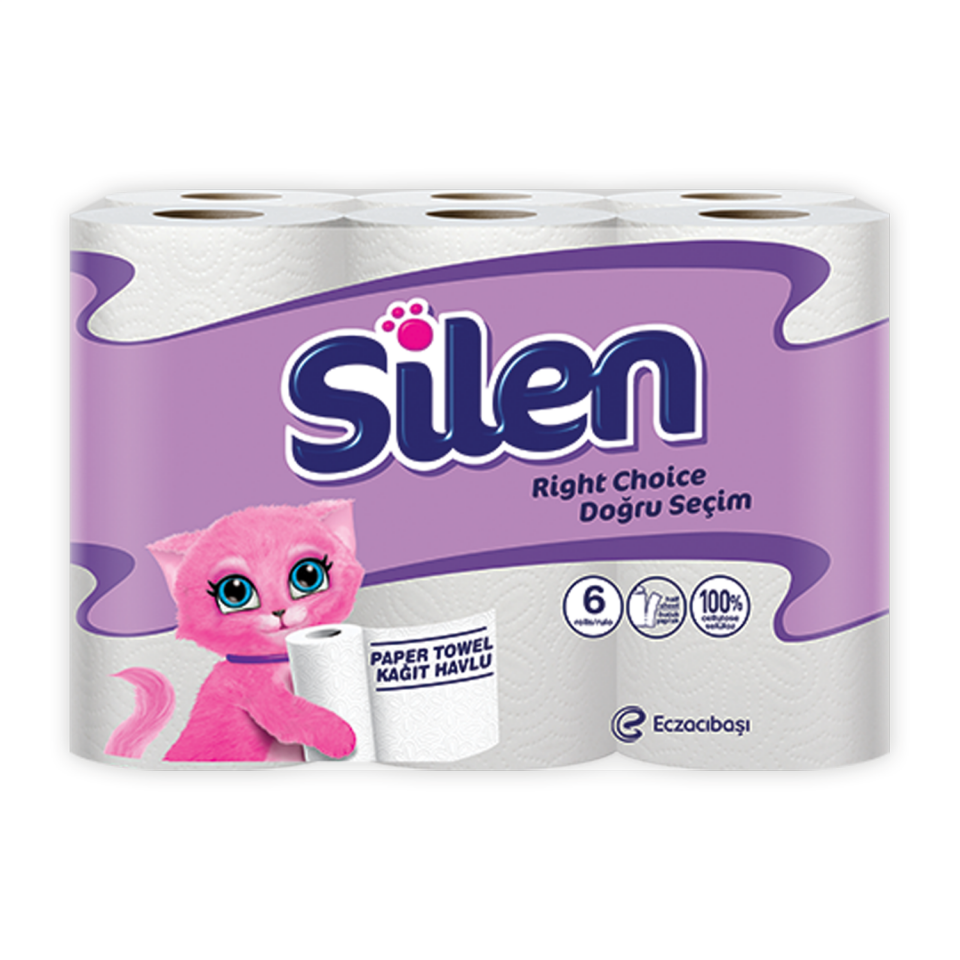 Silen Kağıt Havlu 6lı