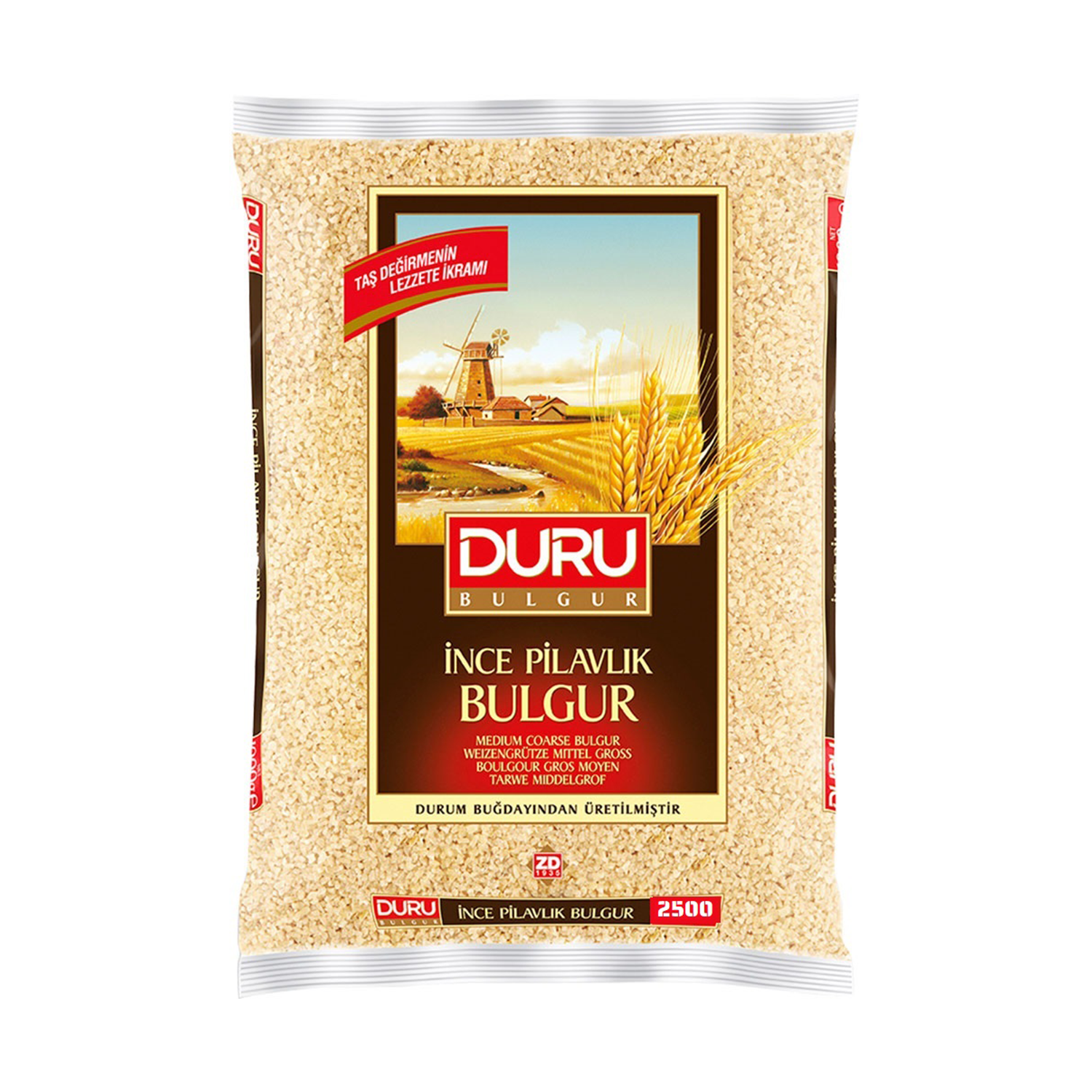 Duru 2500 GR İnce Pilavlık Bulgur