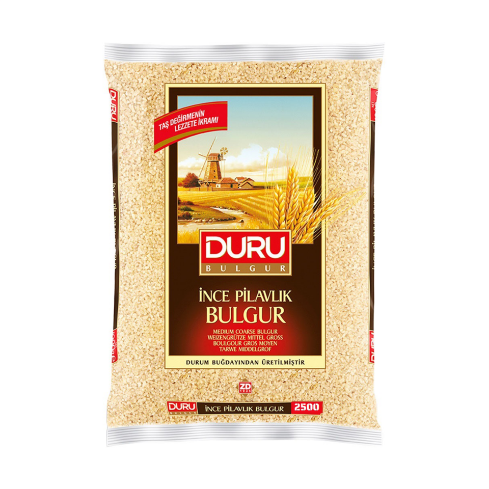 Duru 2500 GR İnce Pilavlık Bulgur