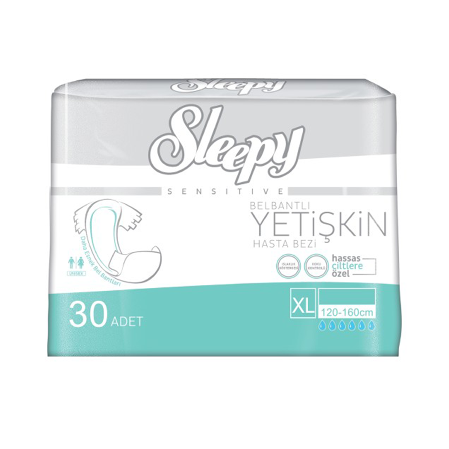 Sleepy Senstive İkiz Xlarge 30 LU H.Bezi