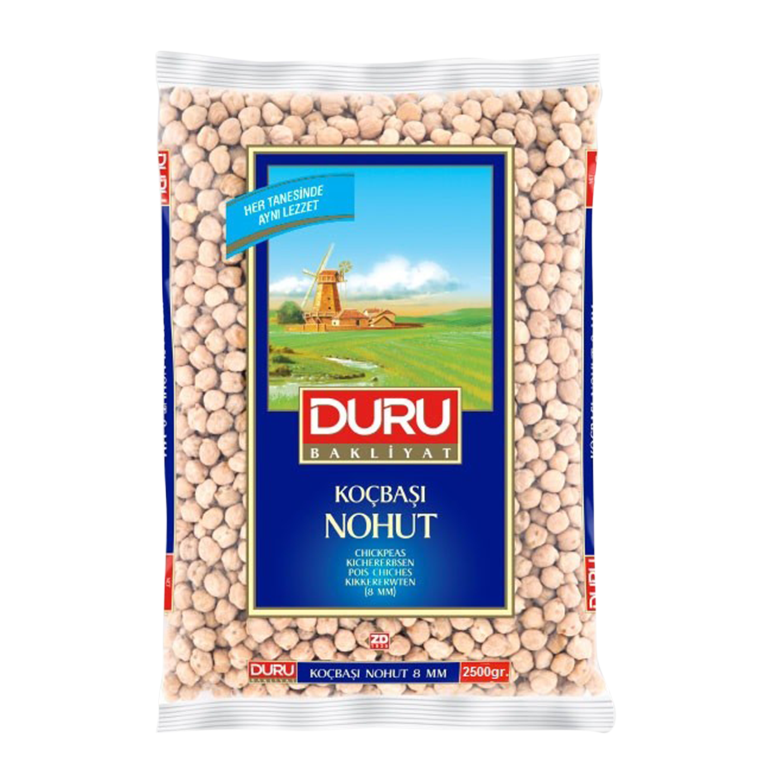 Duru 2500 GR Koçbaşı Nohut 8 MM