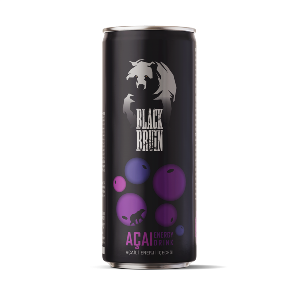 Black Bruin 250 ML Açai Enerji İçeceği