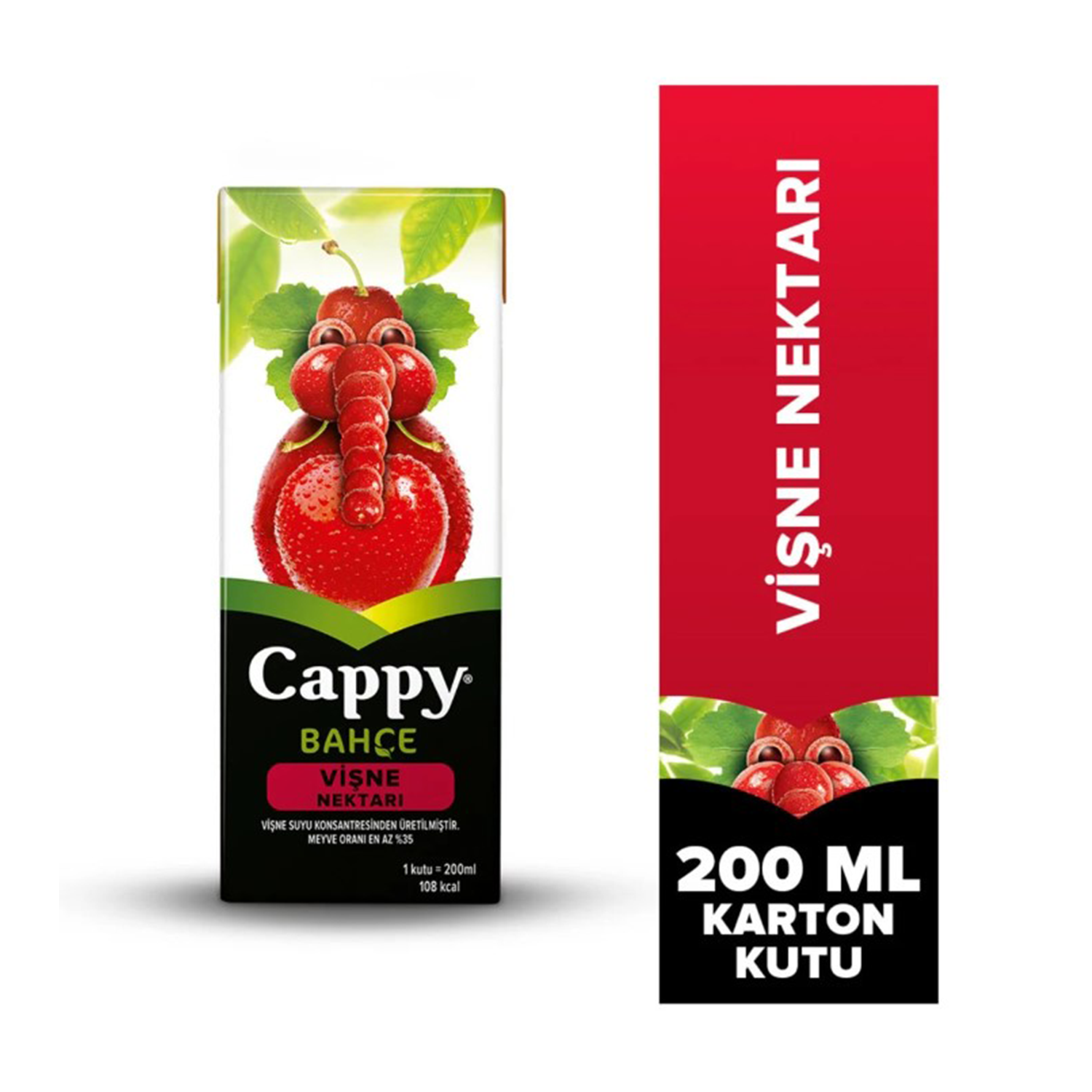 Cappy Meyve Suyu 200 ML Vişneli Meyve Suyu