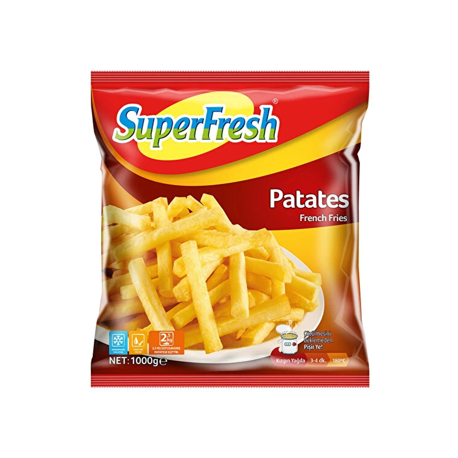 Süperfresh Patates 1000 GR