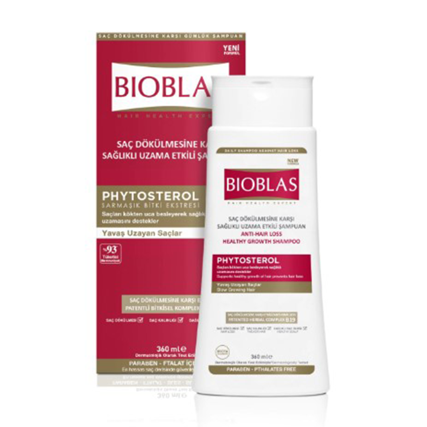 Bioblas Procyanıdın 360 ML Sağlıklı Uzama Şamp